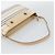 Borsa a tracolla BURBERRY Canvas Bianco Argento Auth ep15254 - vista 7