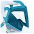 LOUIS VUITTON Monogram Sandwich Box Hand Bag Blue M82029 LV Auth 191465SAM Monogramma - vista 10
