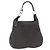 Borsa GUCCI GG Canvas Outlet Nera Argento 179777 Auth 191936 Nero