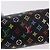 LOUIS VUITTON Monogram Multicolor Pochette Pouch Black M47355 LV Auth 192009 Nero - vista 7