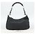 Borsa PRADA in pelle nera argento Auth 191866V Nero - vista 12