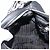 Borsa PRADA in pelle nera argento Auth 191866V Nero - vista 21