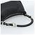 Borsa PRADA in pelle nera argento Auth 191866V Nero - vista 7