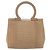 Bolso de mano Salvatore Ferragamo de cuero marrón plata Auth ka5316 Castaño - vista 13