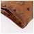 Clutch MCM Logogram Vicetos in pelle PVC Marrone Oro Auth gh2154 D'oro - vista 15