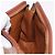 Clutch MCM Logogram Vicetos in pelle PVC Marrone Oro Auth gh2154 D'oro - vista 18