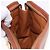 Clutch MCM Logogram Vicetos in pelle PVC Marrone Oro Auth gh2154 D'oro - vista 19