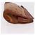 Clutch MCM Logogram Vicetos in pelle PVC Marrone Oro Auth gh2154 D'oro - vista 3