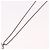 Collana Christian Dior con logo a cerchio di corda in metallo argento Auth SW2521 - view 10