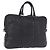 GUCCI GG implementation Business Bag PVC Silver Black 201480 Auth ka5257 Nero Argento