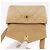 CHANEL Marsupio Matelasse in pelle di agnello Beige Oro CC Auth bs36144 D'oro - vista 10
