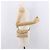 CHANEL Marsupio Matelasse in pelle di agnello Beige Oro CC Auth bs36144 D'oro - vista 23