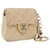 CHANEL Mini Mini Matelasse Charm Lamb Skin Beige CC Auth bs36151  - view 1