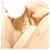 CHANEL Mini Mini Matelasse Charm Lamb Skin Beige CC Auth bs36151  - view 12