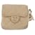 CHANEL Mini Mini Matelasse Charm Lamb Skin Beige CC Auth bs36151  - view 13