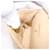 CHANEL Mini Mini Matelasse Charm Lamb Skin Beige CC Auth bs36151  - view 19