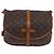 LOUIS VUITTON Borsa a Spalla Monogram Saumur 30 M42256 LV Auth fm5380 Monogramma - vista 2
