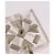 Pendientes CHANEL Crystal COCO Mark Metal Clear Silver CC Auth SW2655SAM Plata - vista 10