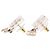 Pendientes CHANEL Crystal COCO Mark Metal Clear Silver CC Auth SW2655SAM Plata - vista 11