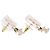 Pendientes CHANEL Crystal COCO Mark Metal Clear Silver CC Auth SW2655SAM Plata - vista 12