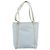 BOTTEGA VENETA Tote Bag Canvas Hellblau Gold Auth bs36249 Golden - Ansicht 13