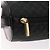 LOEWE Anagram Clutch Bag Canvas Schwarz Gold Auth bs36077V Golden - Ansicht 10