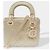 Borsa DIOR Lady Dior in Pelle Beige - 103758