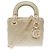 Borsa DIOR Lady Dior in Pelle Beige - 103758 - vista 2