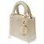 Borsa DIOR Lady Dior in Pelle Beige - 103758 - vista 4
