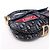 Dior Borsa a 2 vie Saddle Velour Oblique Blu - vista 4