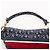 Dior Borsa a 2 vie Saddle Velour Oblique Blu - vista 6