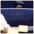 Louis Vuitton Borsa Capucines BB in pelle Taurillon blu - vista 10