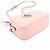 Gucci Borsa Camera GG Marmont Small in pelle trapuntata rosa - vista 4