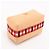 Hermès Beauty Case Bride PM Wool Beauty Case Orange Arancione - Ansicht 4