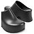 Zoccoli Loewe in gomma neri Nero - vista 11