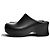 Zoccoli Loewe in gomma neri Nero - vista 15