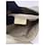 Triomphe Céline Celine Mini Schultertasche Blue Macadam Canvas Weiß Blau  - Ansicht 11