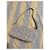 Triomphe Céline Celine Mini Schultertasche Blue Macadam Canvas Weiß Blau  - Ansicht 3