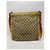 Gucci Borsa a tracolla GG Supreme e pelle gialla Marrone Beige Giallo - vista 2