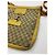Gucci Borsa a tracolla GG Supreme e pelle gialla Marrone Beige Giallo - vista 6