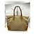 Gucci GG Canvas Web Sherry Line Borsa Tote Marrone Beige - vista 2