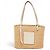 Loewe Borsa Cesta in Rafia e Pelle Beige