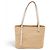 Loewe Borsa Cesta in Rafia e Pelle Beige - vista 2