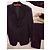 Burberry Terno de lã virgem masculino Preto Azul Azul escuro - vista 2