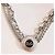 Bracciale Dolce & Gabbana DJ1041 argento e nero - vista 8