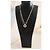 Collana Dolce & Gabbana DJ1040 con medaglione logo Argento - vista 2