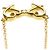 Tiffany & Co Collana Tiffany Double Loving Heart D'oro - vista 6