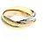Anillo Trinity de Cartier en Oro de 18K Dorado