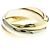 Anillo Trinity de Cartier en Oro de 18K Dorado - vista 3