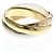 Anillo Trinity de Cartier en Oro de 18K Dorado - vista 4